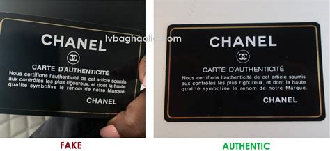 chanel carte d'authenticite 10218184|[Guide] How to Check Chanel Authenticity Card: Real vs Fake.